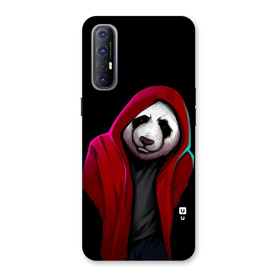 Cute Hoodie Panda Back Case for Reno3 Pro