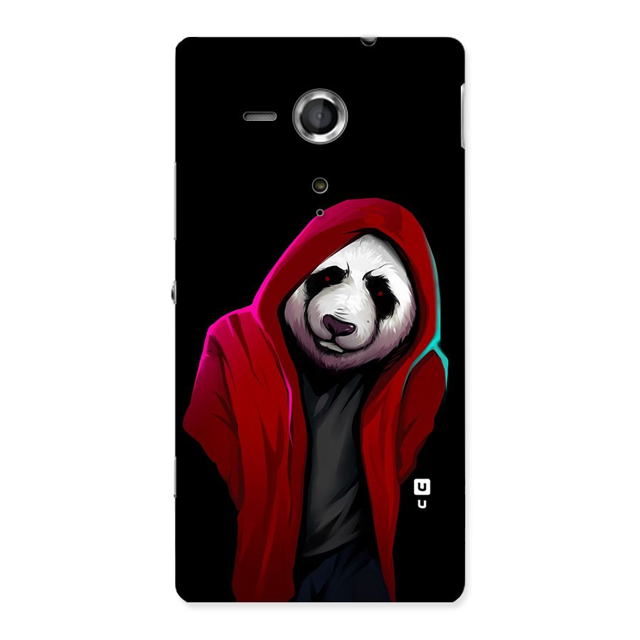 Cute Hoodie Panda Back Case for Sony Xperia SP