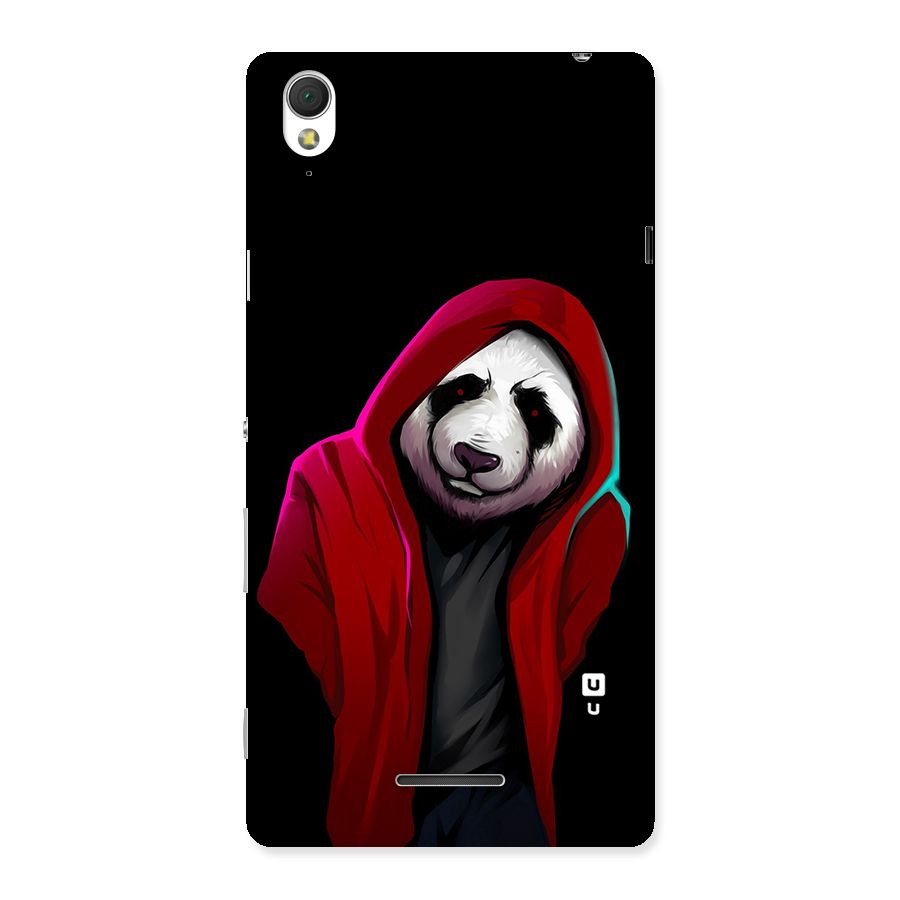 Cute Hoodie Panda Back Case for Sony Xperia T3