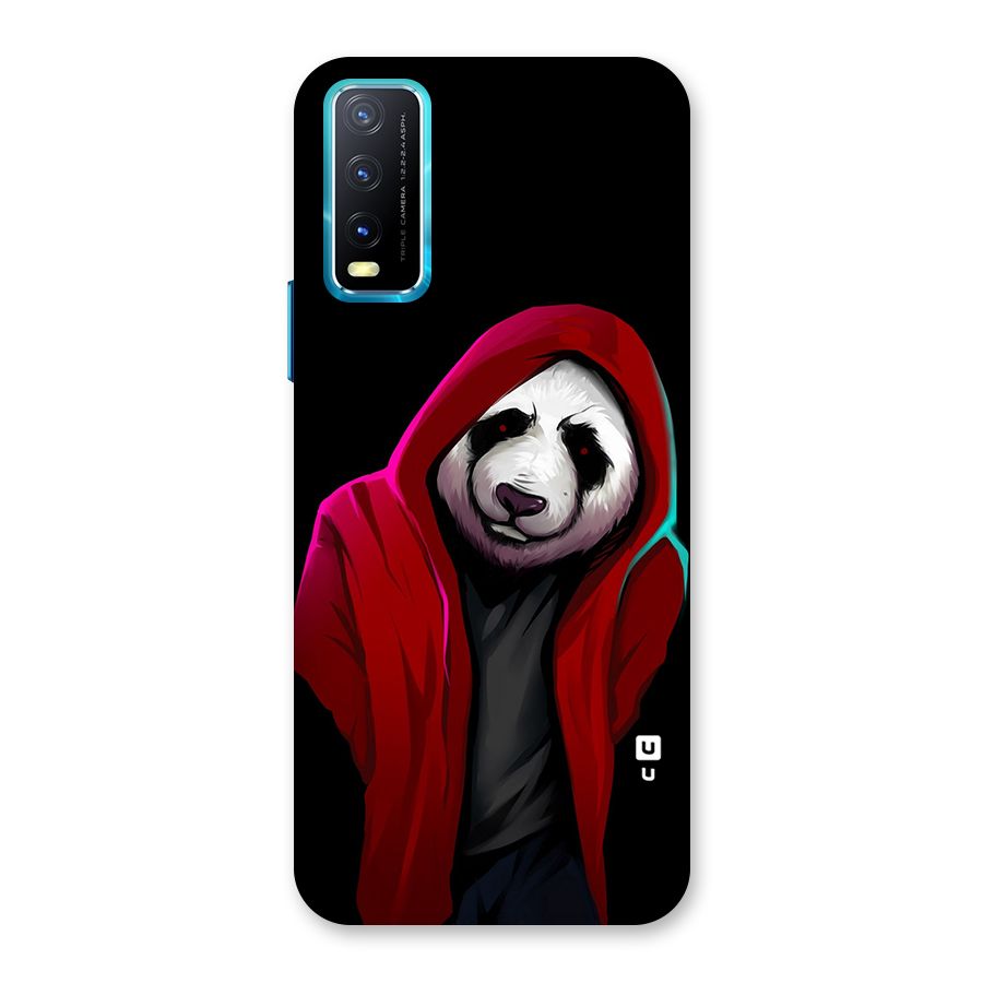 Cute Hoodie Panda Back Case for Vivo Y20