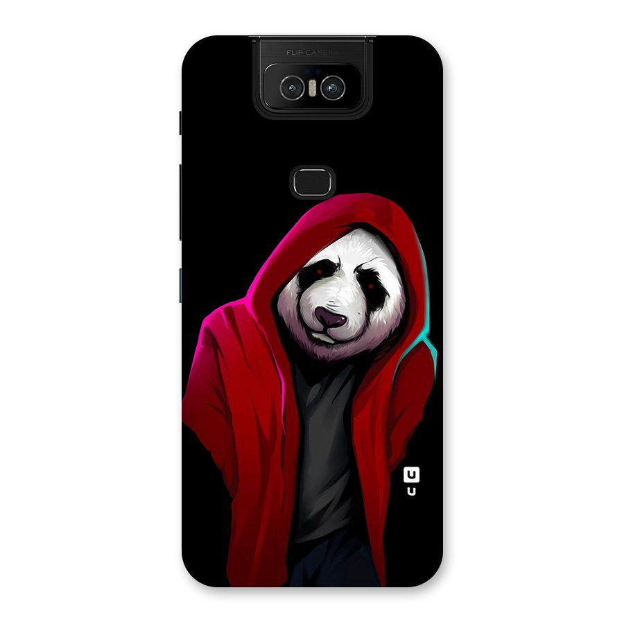 Cute Hoodie Panda Back Case for Zenfone 6z