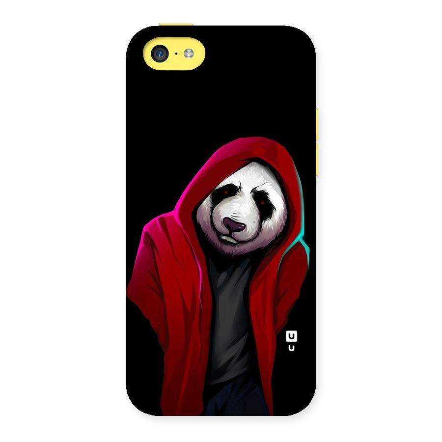 Cute Hoodie Panda Back Case for iPhone 5C