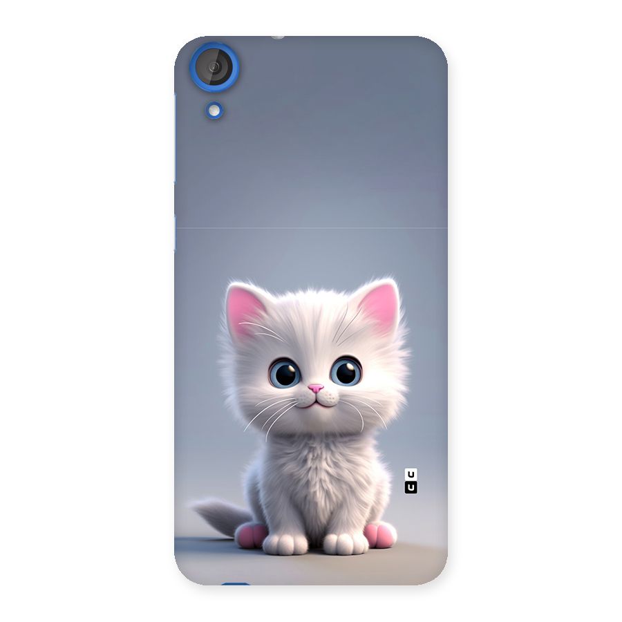 Cute Kitten Sitting Back Case for Desire 820