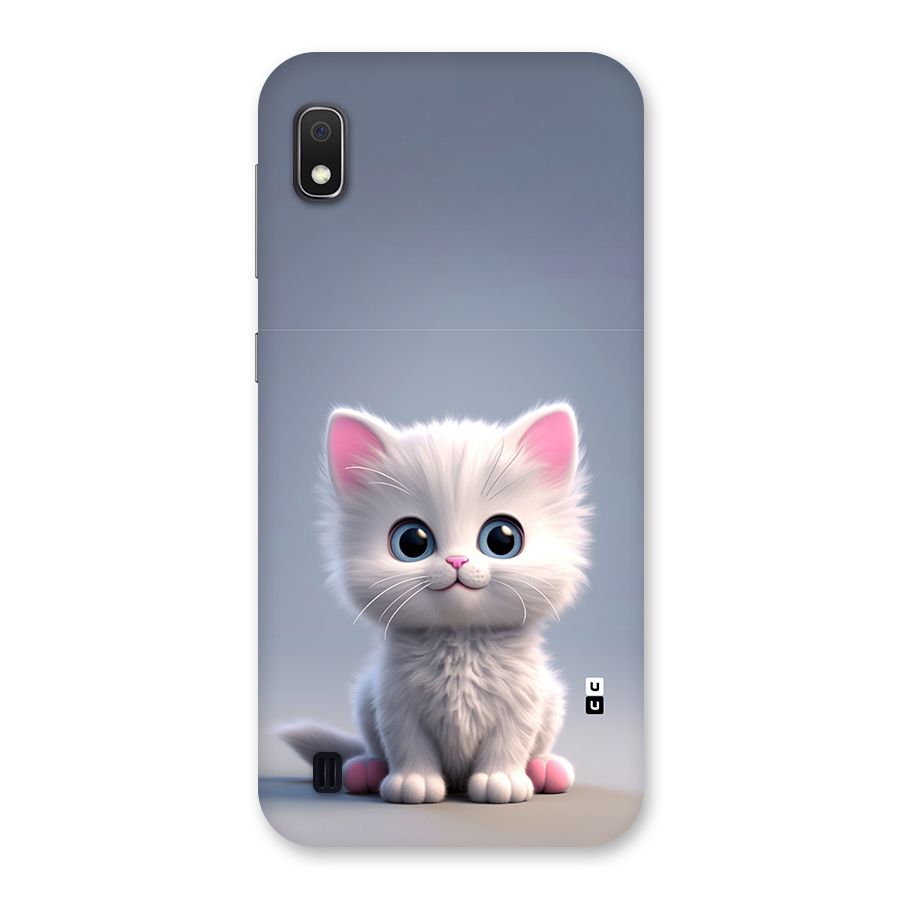 Cute Kitten Sitting Back Case for Galaxy A10