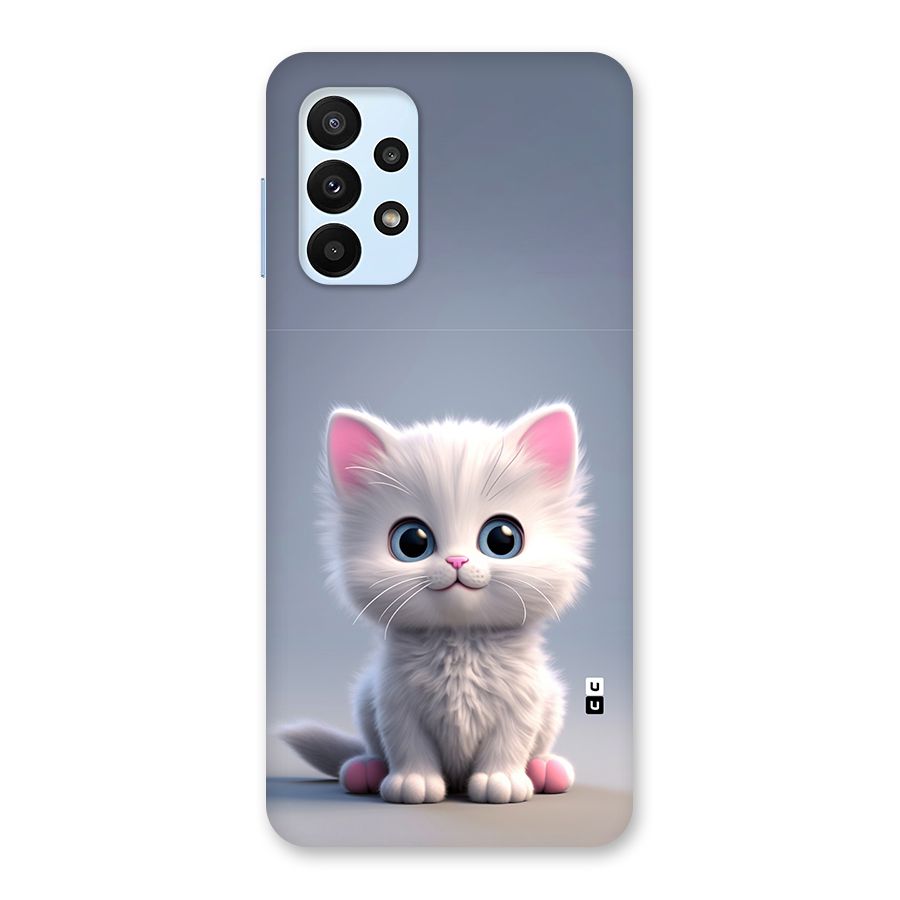 Cute Kitten Sitting Back Case for Galaxy A23