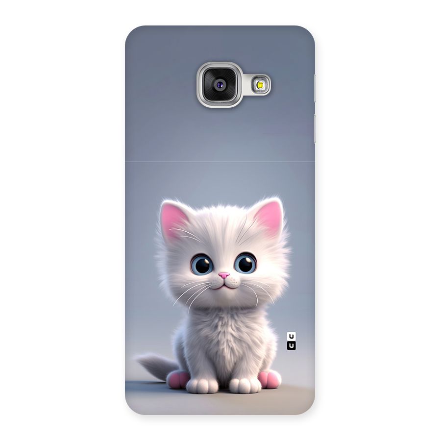 Cute Kitten Sitting Back Case for Galaxy A3 (2016)