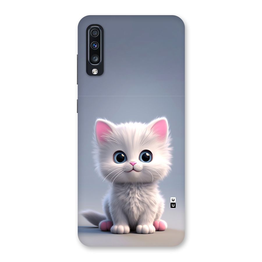 Cute Kitten Sitting Back Case for Galaxy A70