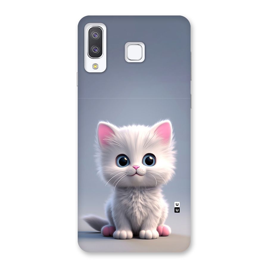Cute Kitten Sitting Back Case for Galaxy A8 Star