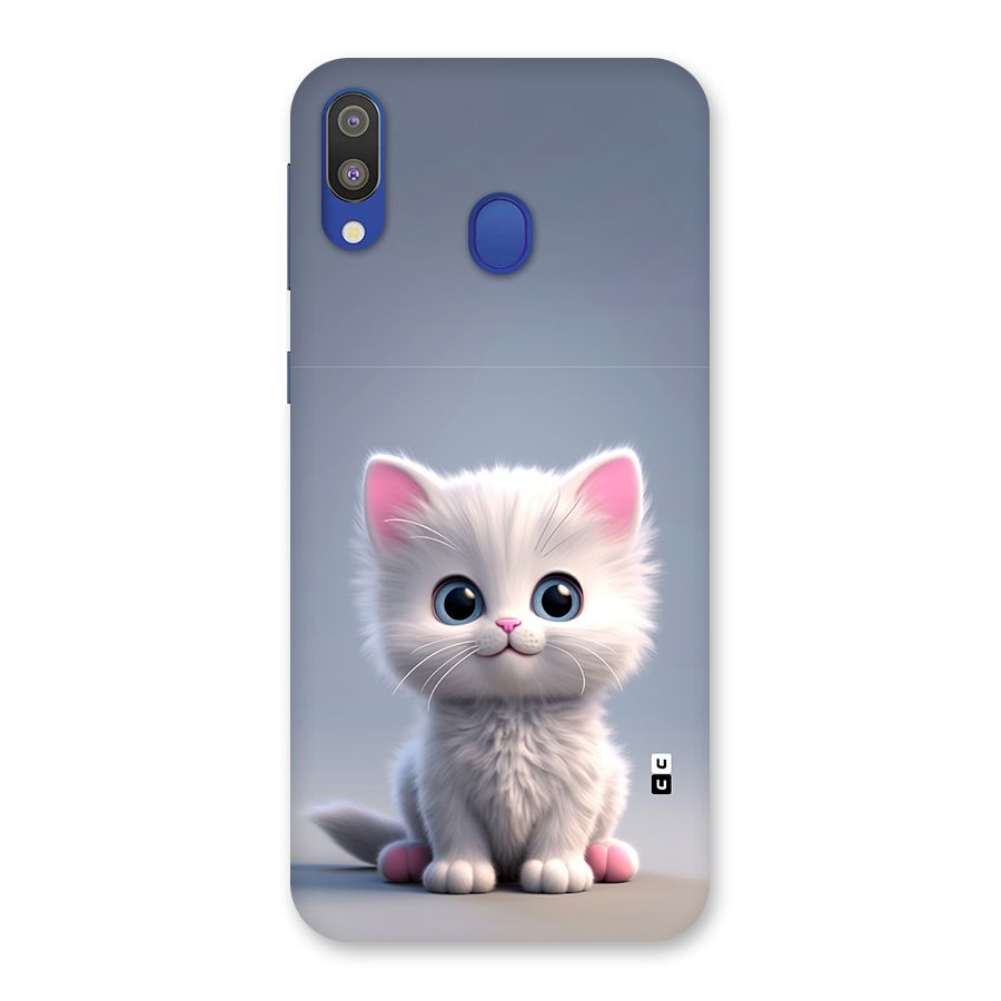 Cute Kitten Sitting Back Case for Galaxy M20
