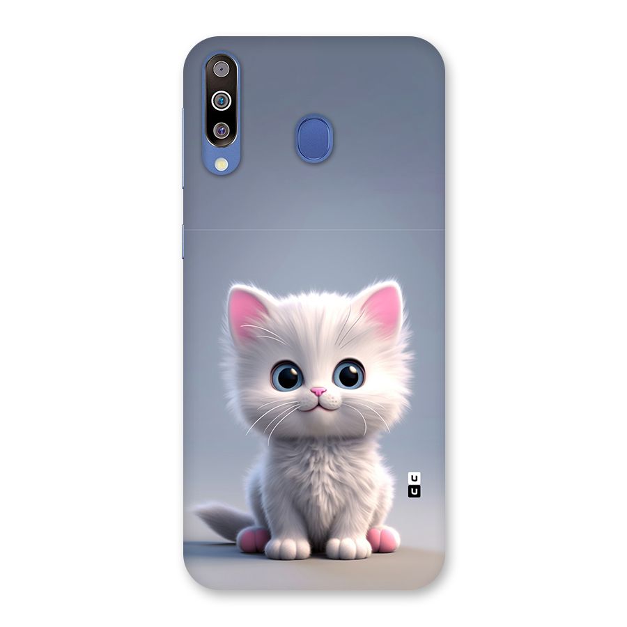 Cute Kitten Sitting Back Case for Galaxy M30