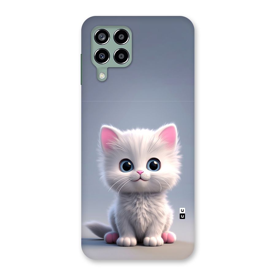 Cute Kitten Sitting Back Case for Galaxy M33