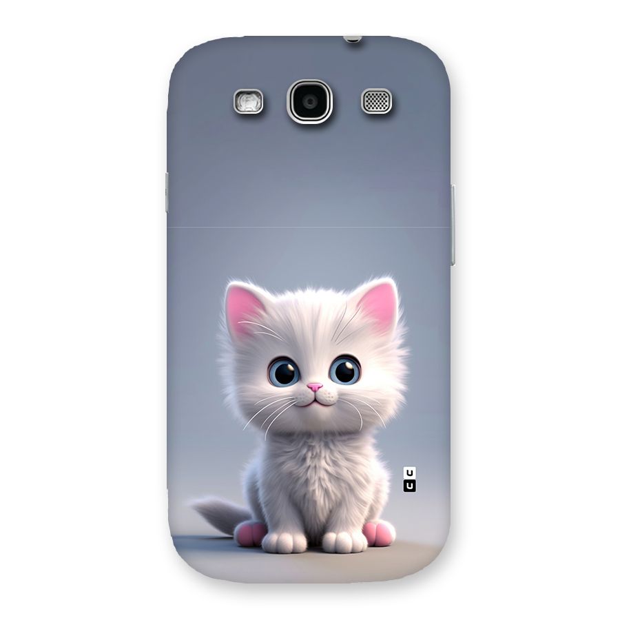 Cute Kitten Sitting Back Case for Galaxy S3 Neo