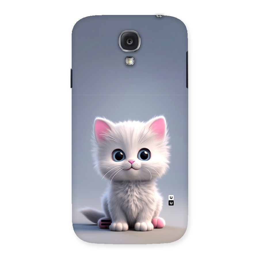 Cute Kitten Sitting Back Case for Galaxy S4
