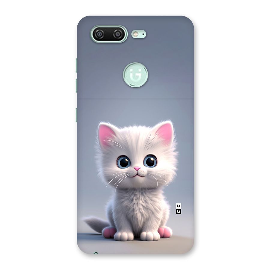 Cute Kitten Sitting Back Case for Gionee S10