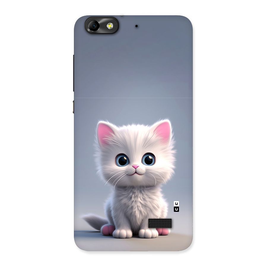 Cute Kitten Sitting Back Case for Honor 4C
