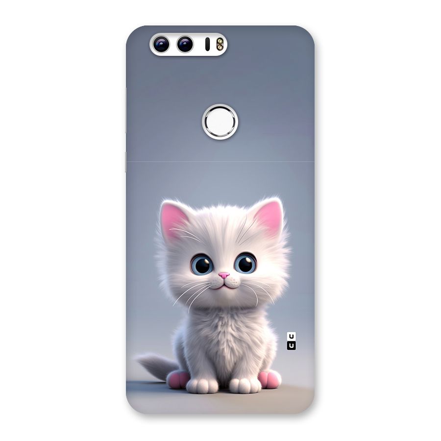 Cute Kitten Sitting Back Case for Honor 8