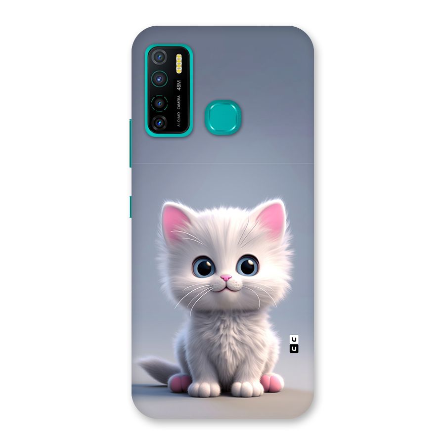 Cute Kitten Sitting Back Case for Infinix Hot 9 Pro