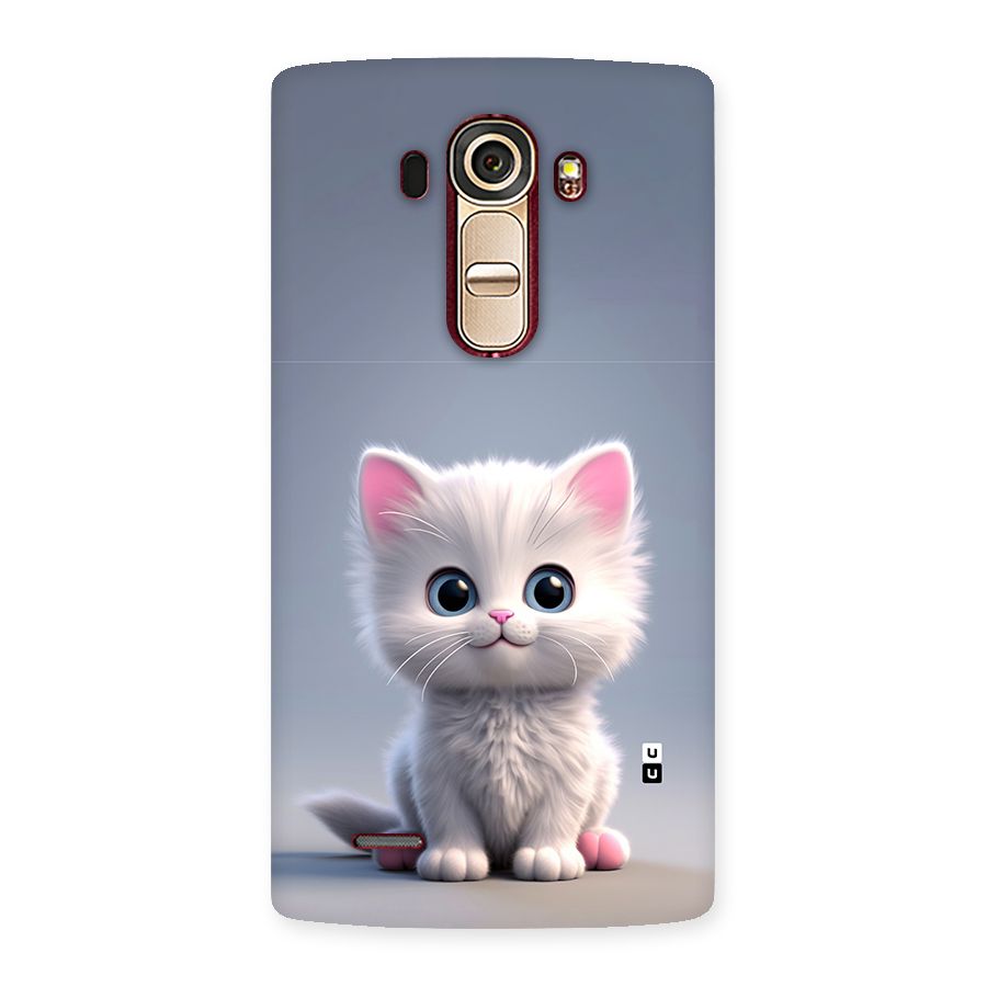 Cute Kitten Sitting Back Case for LG G4