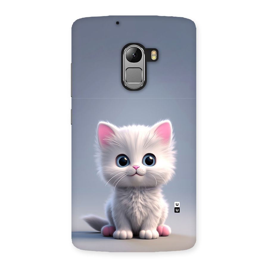 Cute Kitten Sitting Back Case for Lenovo K4 Note