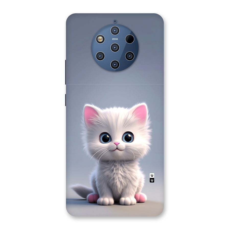 Cute Kitten Sitting Back Case for Nokia 9 PureView