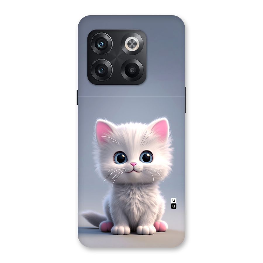 Cute Kitten Sitting Back Case for OnePlus 10T
