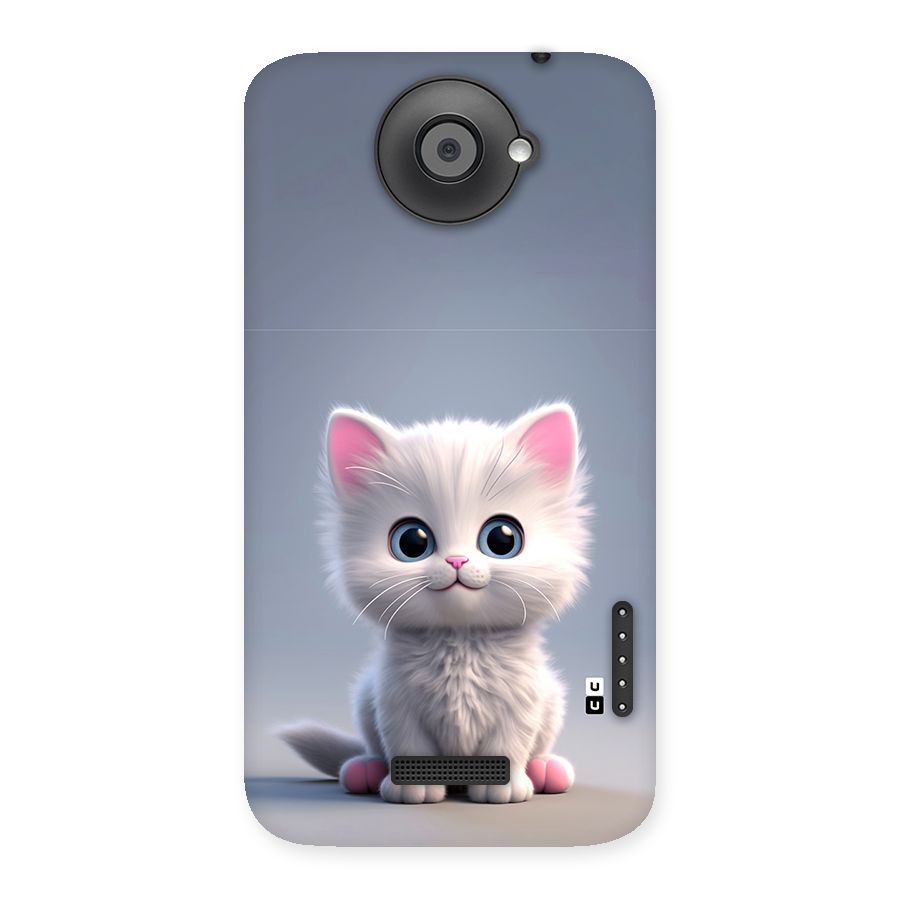 Cute Kitten Sitting Back Case for One X