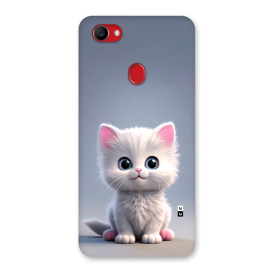 Cute Kitten Sitting Back Case for Oppo F7