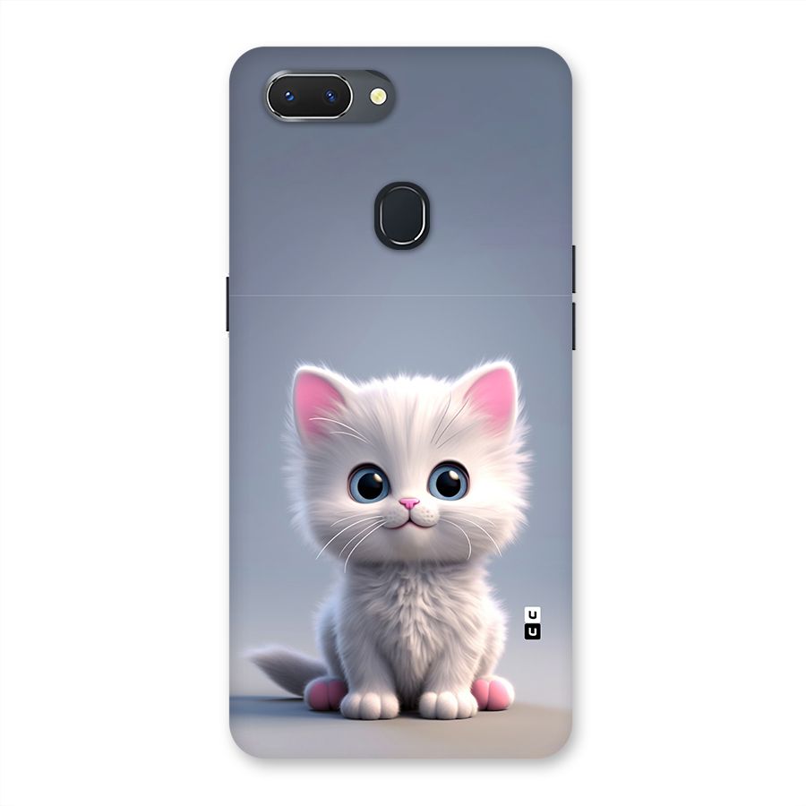 Cute Kitten Sitting Back Case for Realme 2