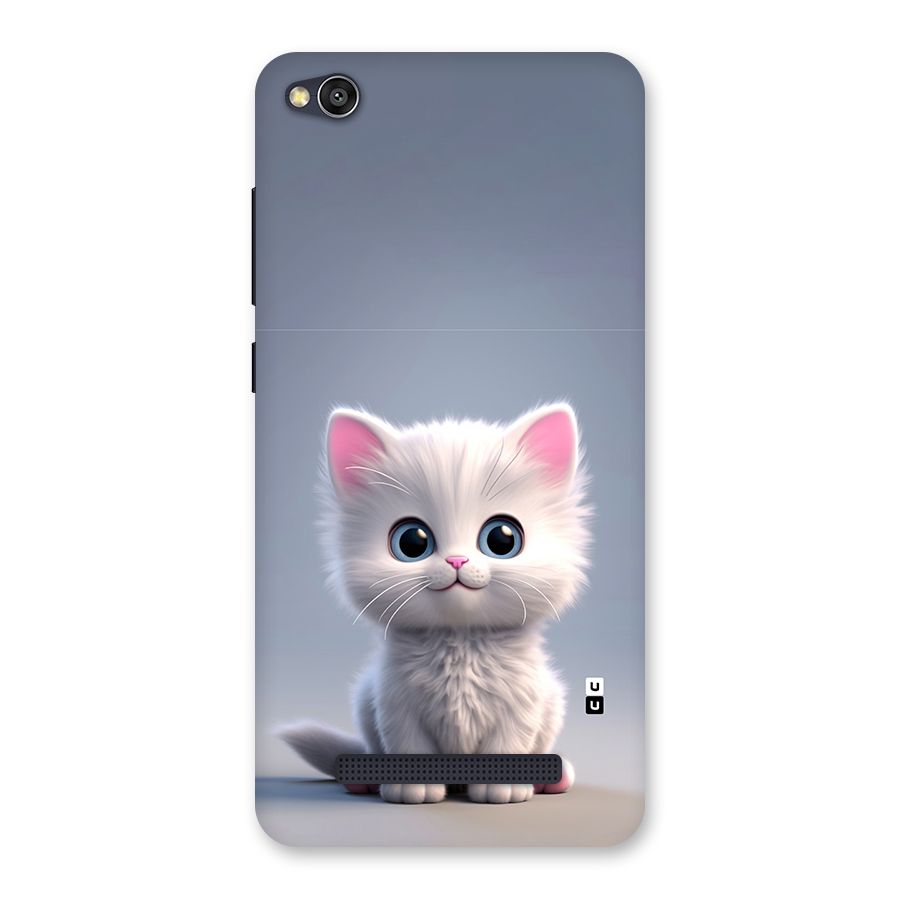 Cute Kitten Sitting Back Case for Redmi 4A