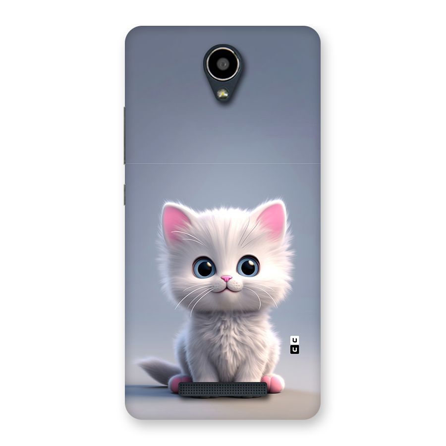 Cute Kitten Sitting Back Case for Redmi Note 2