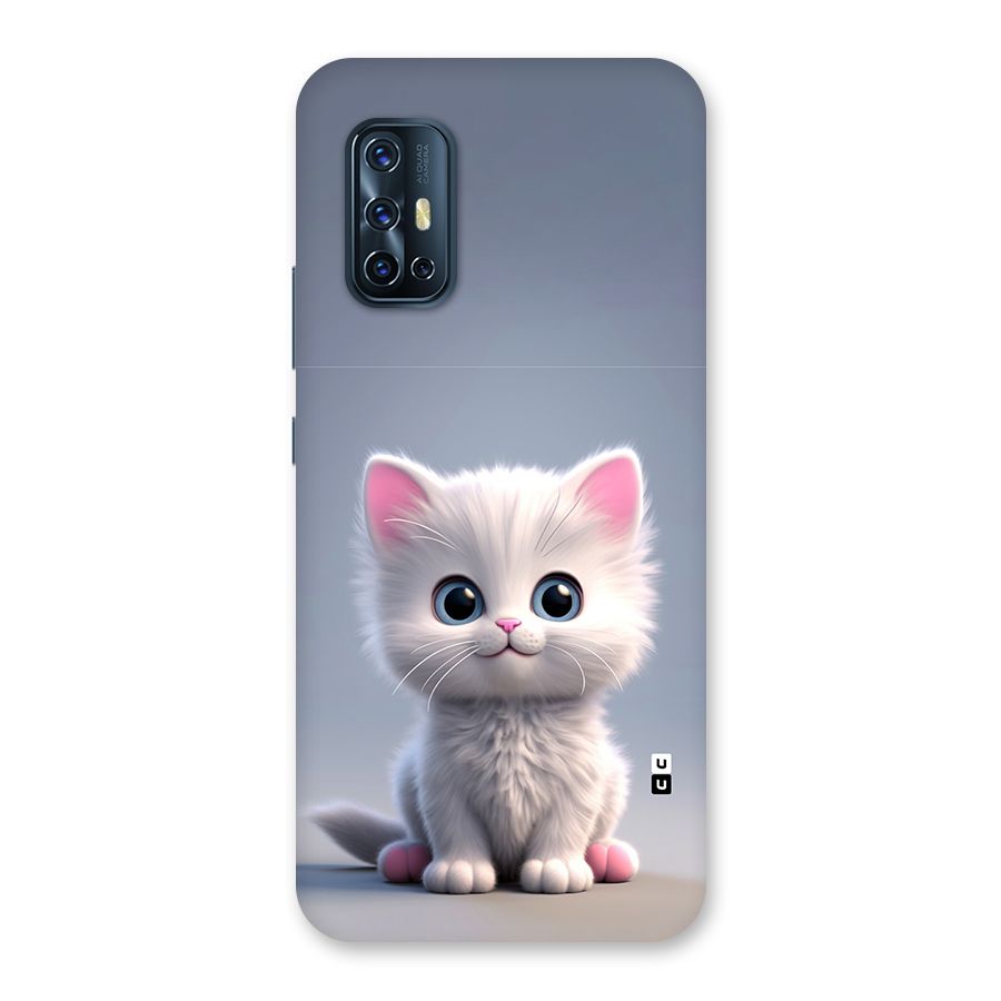 Cute Kitten Sitting Back Case for Vivo V17