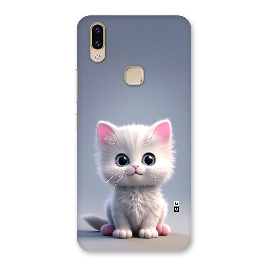 Cute Kitten Sitting Back Case for Vivo V9 Youth