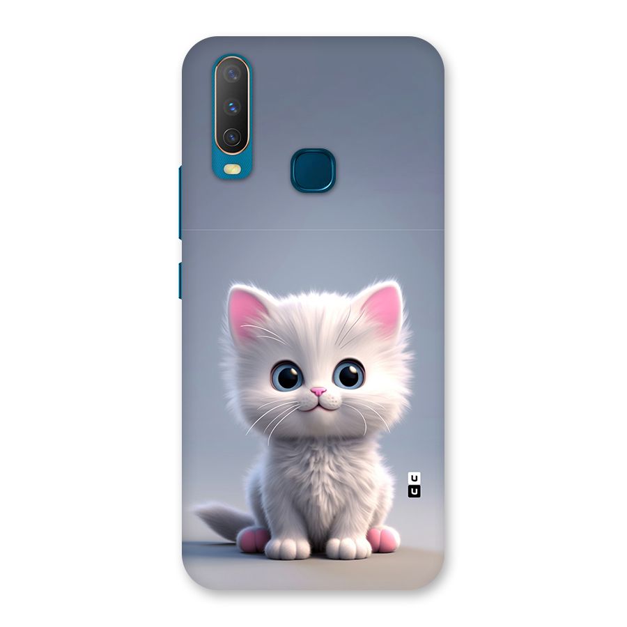 Cute Kitten Sitting Back Case for Vivo Y11