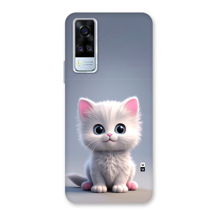 Cute Kitten Sitting Back Case for Vivo Y31