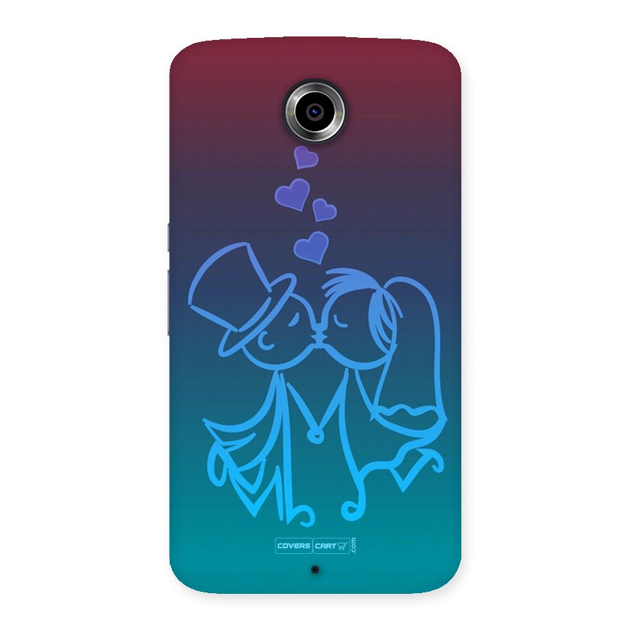 Cute Love Back Case for Nexsus 6