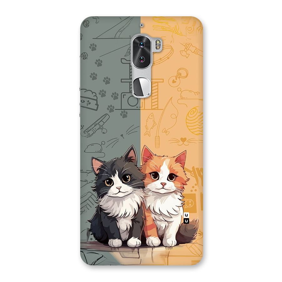 Cute Lovely Cats Back Case for Coolpad Cool 1