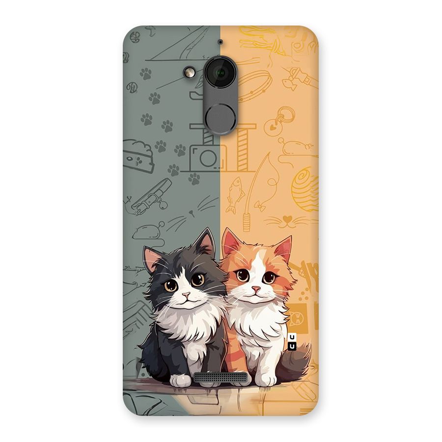 Cute Lovely Cats Back Case for Coolpad Note 5