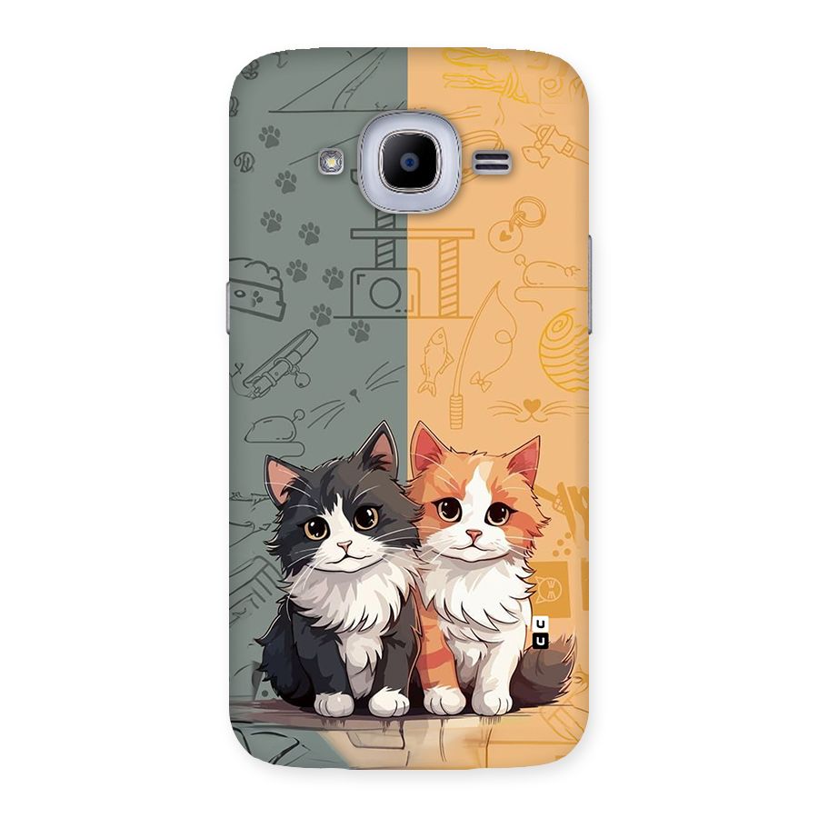 Cute Lovely Cats Back Case for Galaxy J2 Pro