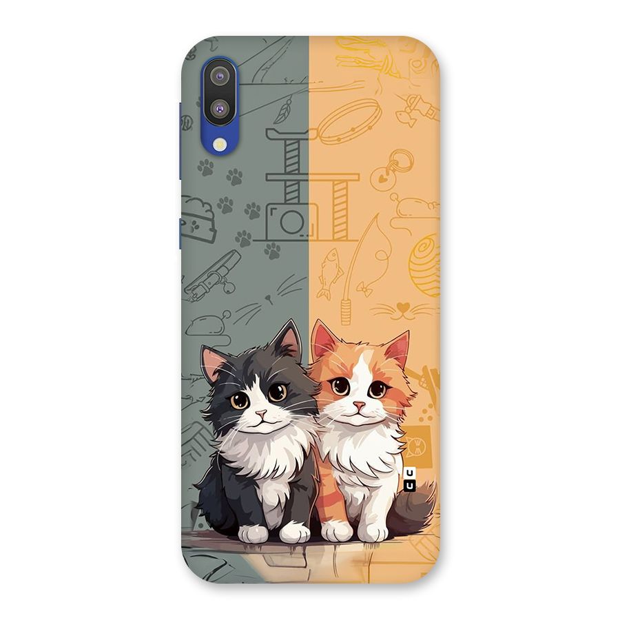 Cute Lovely Cats Back Case for Galaxy M10