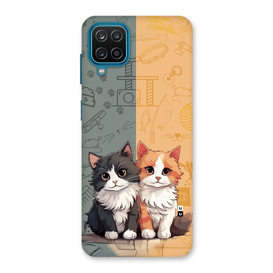 Cute Lovely Cats Back Case for Galaxy M12