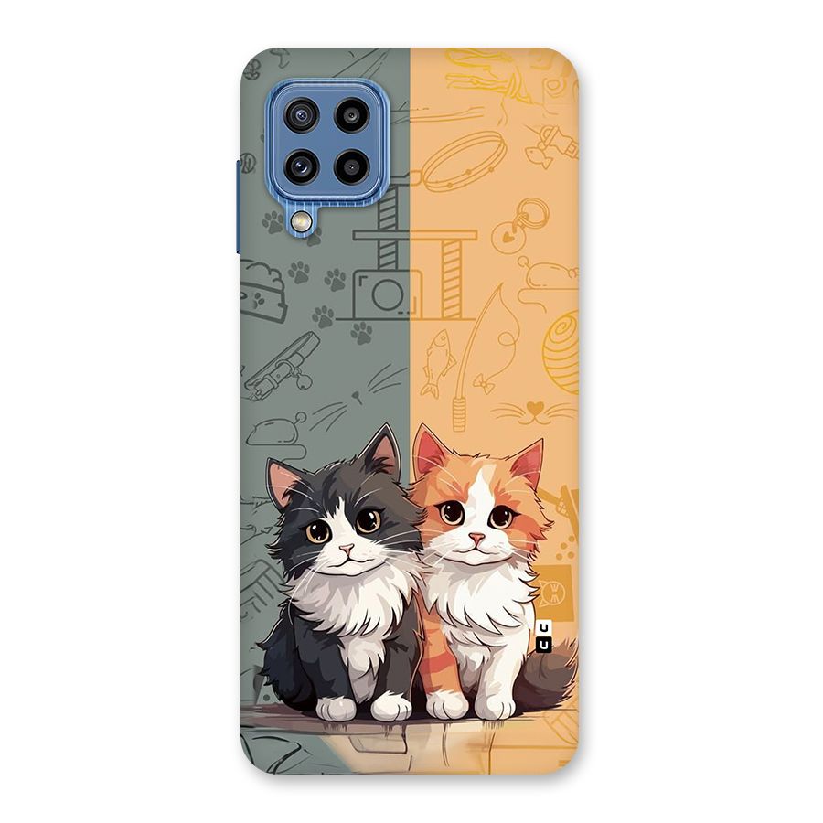 Cute Lovely Cats Back Case for Galaxy M32