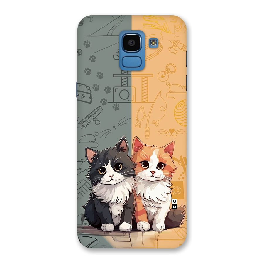 Cute Lovely Cats Back Case for Galaxy On6