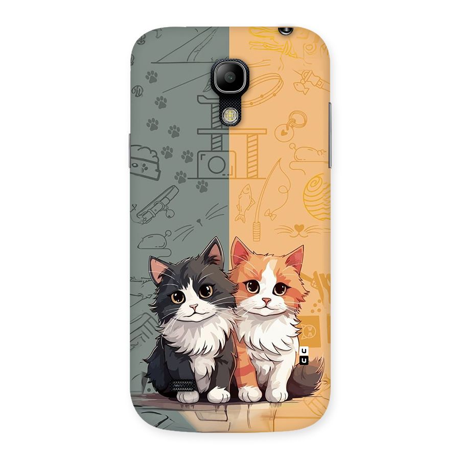 Cute Lovely Cats Back Case for Galaxy S4 Mini