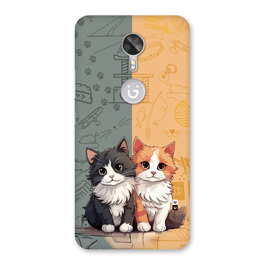Cute Lovely Cats Back Case for Gionee A1