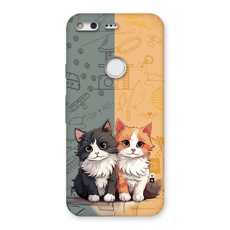 Cute Lovely Cats Back Case for Google Pixel XL