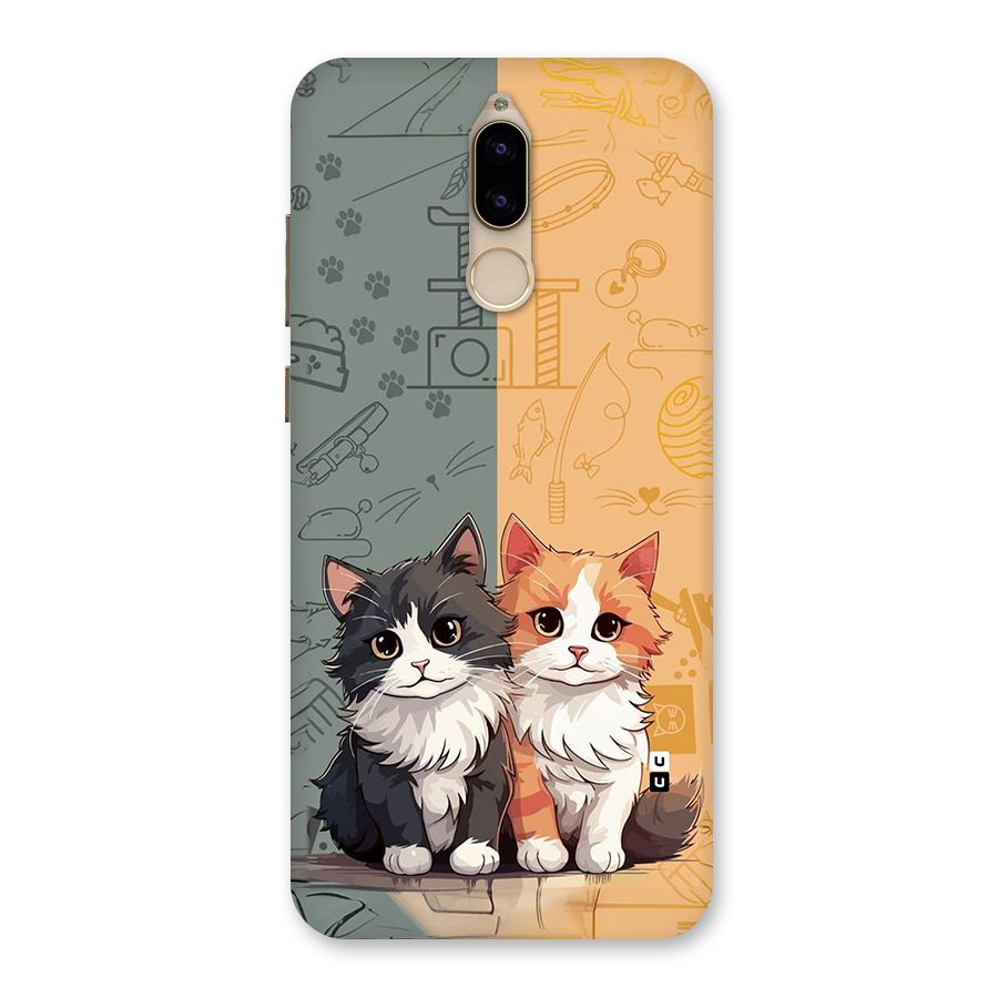 Cute Lovely Cats Back Case for Honor 9i