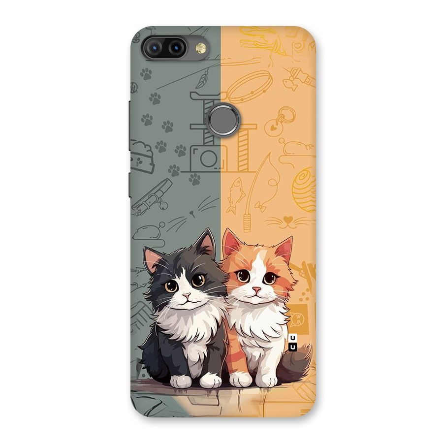 Cute Lovely Cats Back Case for Infinix Hot 6 Pro