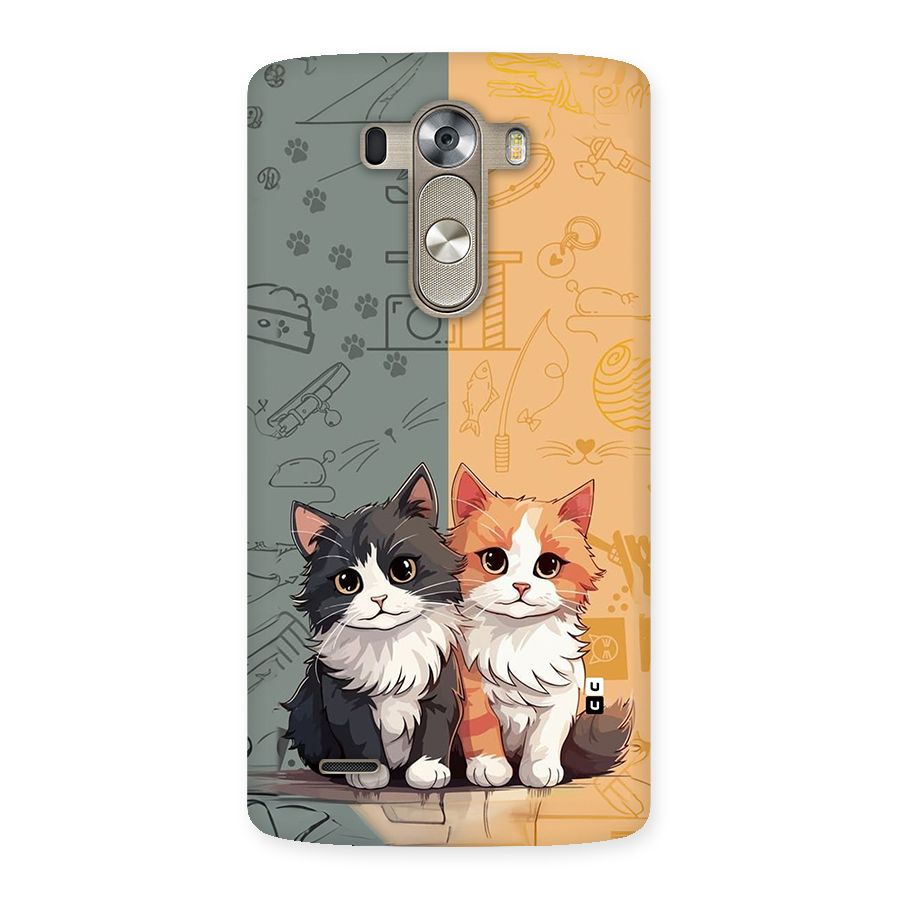 Cute Lovely Cats Back Case for LG G3
