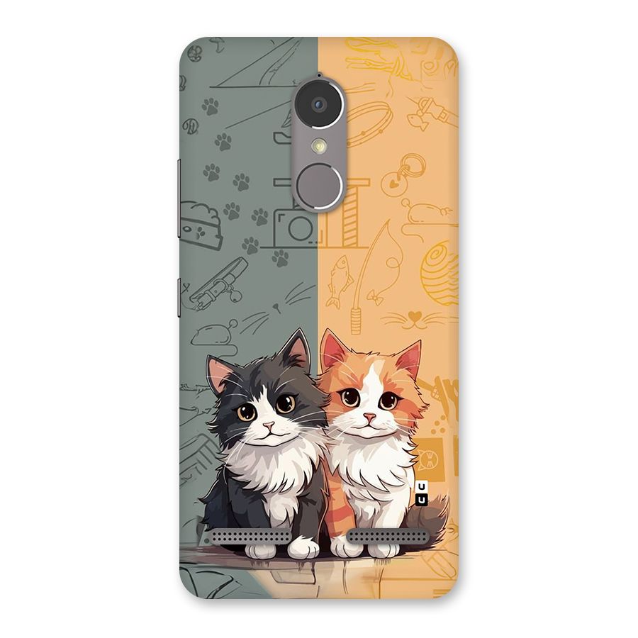 Cute Lovely Cats Back Case for Lenovo K6 Power