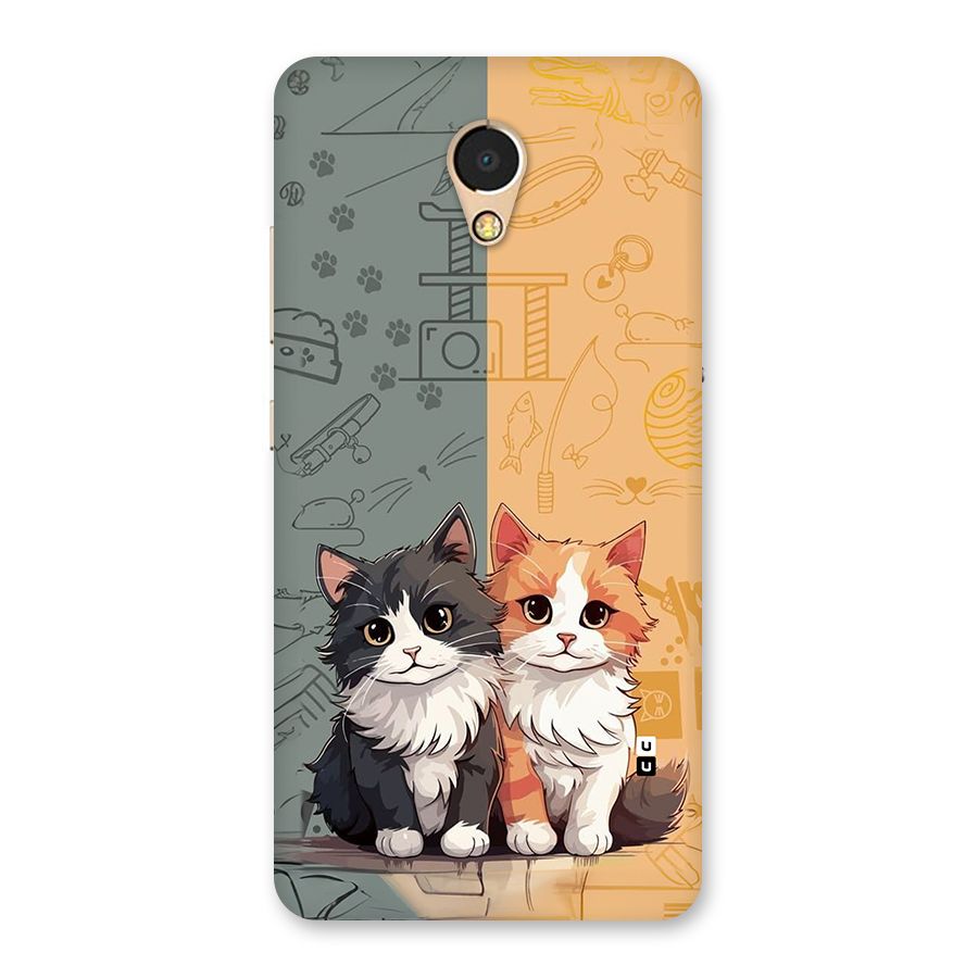 Cute Lovely Cats Back Case for Lenovo P2